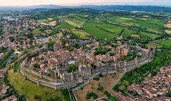 Une photo emblématique du territoire mesuré (Carcassonne.8)